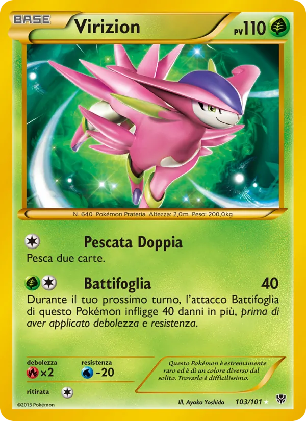 Virizion (Esplosione Plasma #103/101)