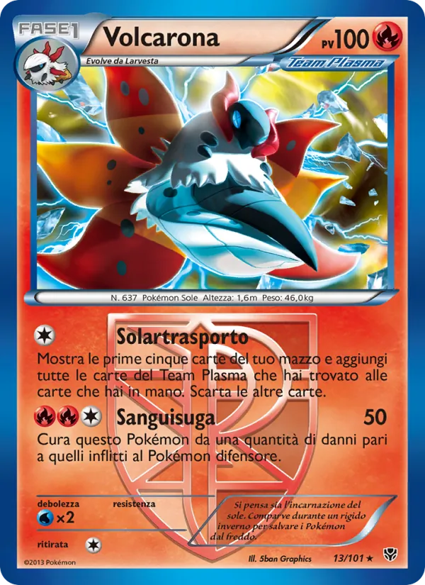 Volcarona (Esplosione Plasma #13/101)