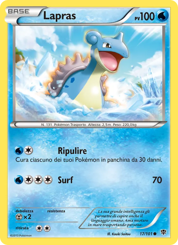 Lapras (Plasma Blast #17/101)