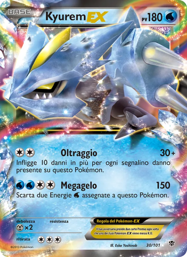 Kyurem-EX (Plasma Blast #30/101)