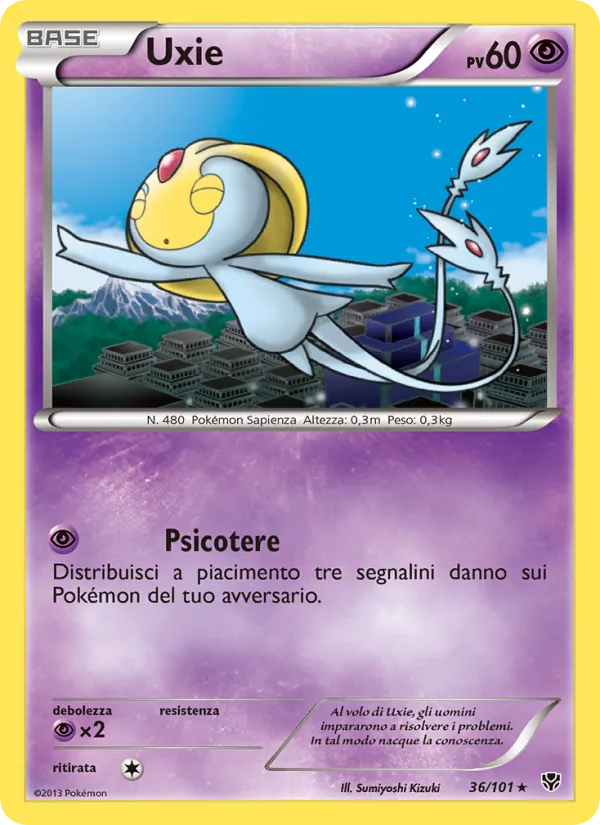 Uxie (Plasma Blast #36/101)