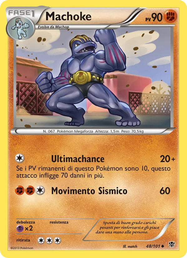 Machoke (Plasma Blast #48/101)