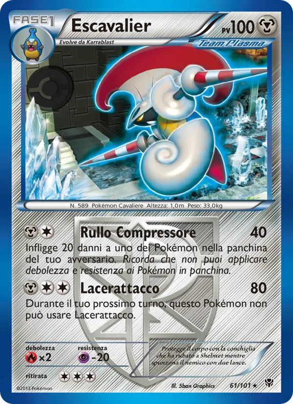 Escavalier (Esplosione Plasma #61/101)