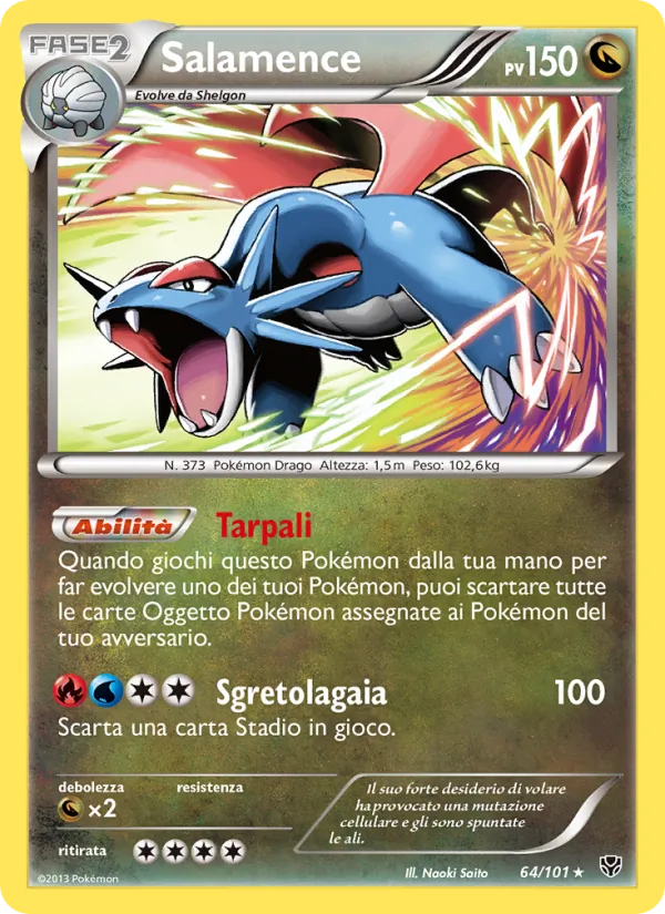 Salamence (Plasma Blast #64/101)