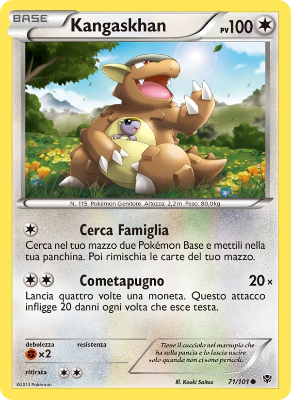 Kangaskhan (Plasma Blast #71/101)