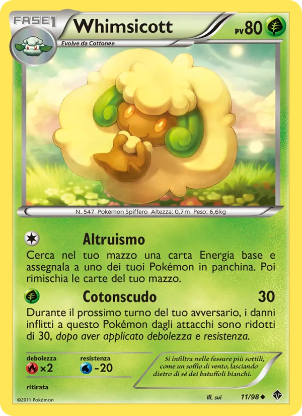 Whimsicott (Nuove Forze #11/98)