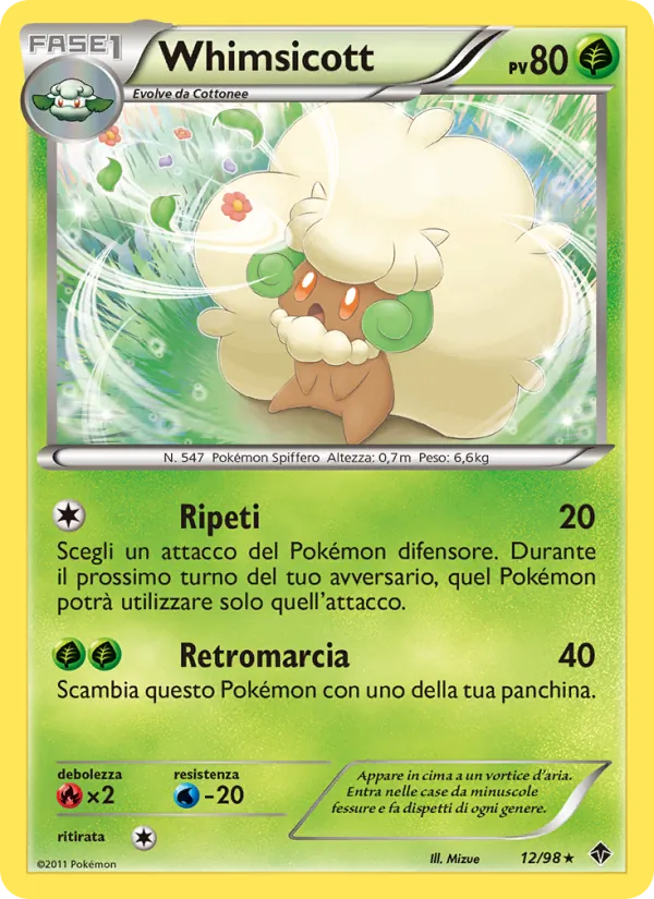 Whimsicott (Nuove Forze #12/98)
