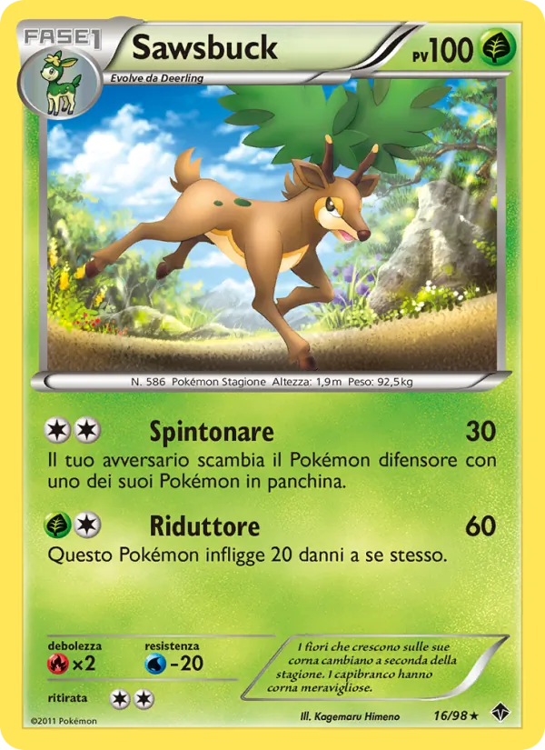 Sawsbuck (Nuove Forze #16/98)