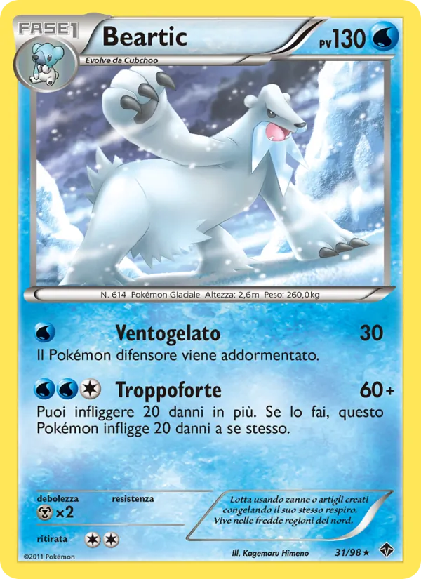 Beartic (Nuove Forze #31/98)