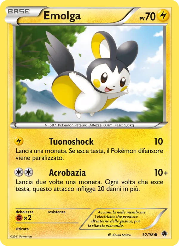 Emolga (Nuove Forze #32/98)