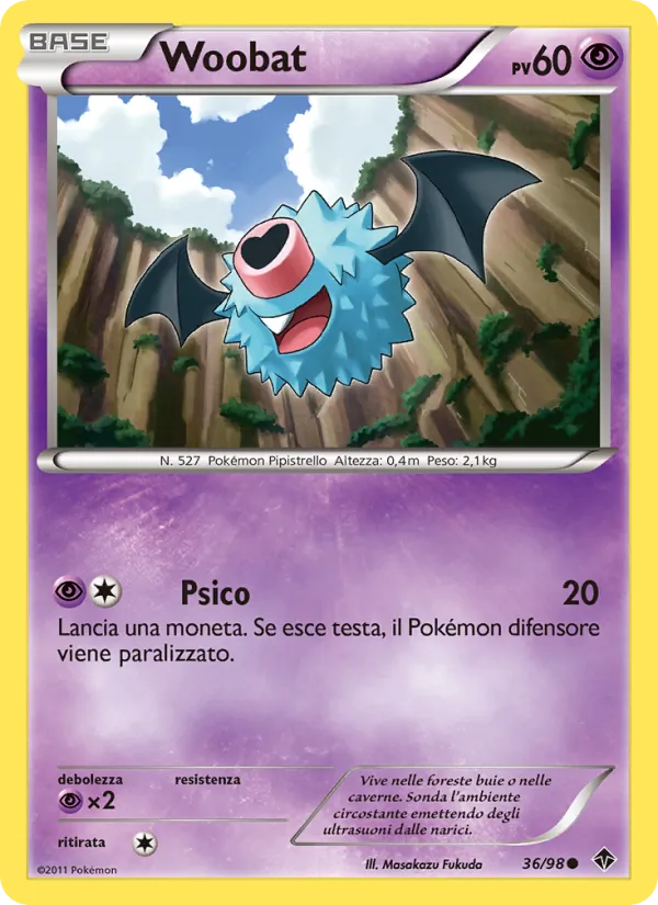 Woobat (Nuove Forze #36/98)