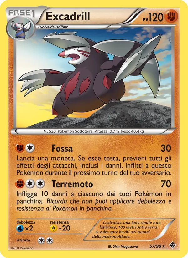 Excadrill (Nuove Forze #57/98)