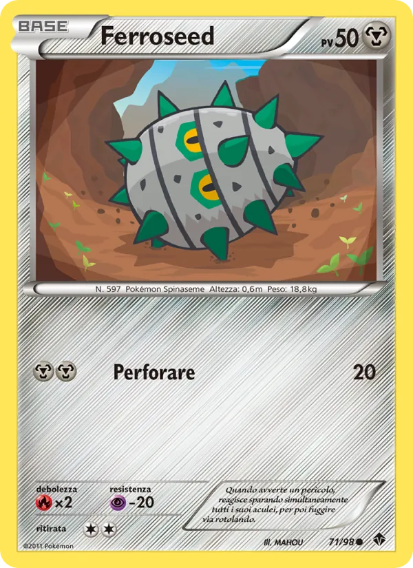 Ferroseed (Nuove Forze #71/98)