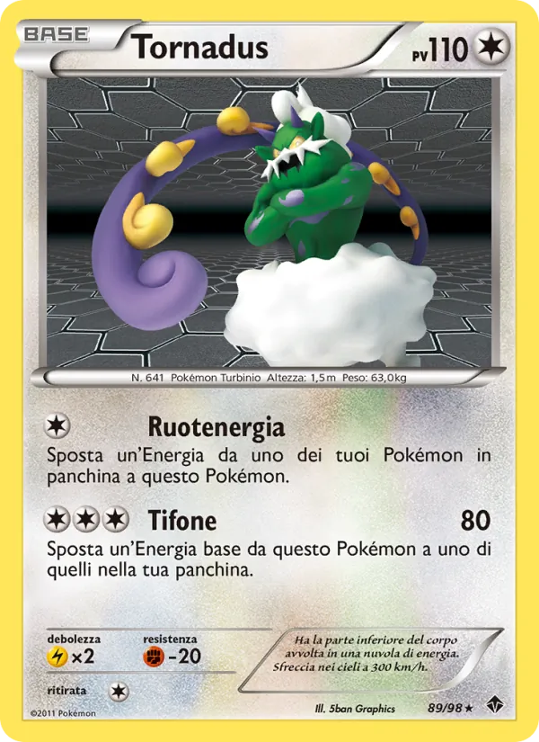 Tornadus (Nuove Forze #89/98)