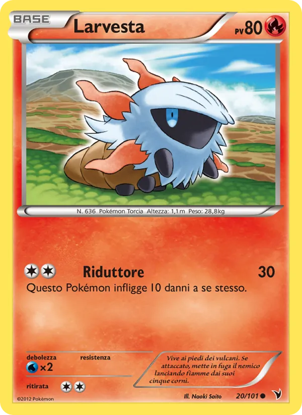 Larvesta (Noble Victories #20/101)