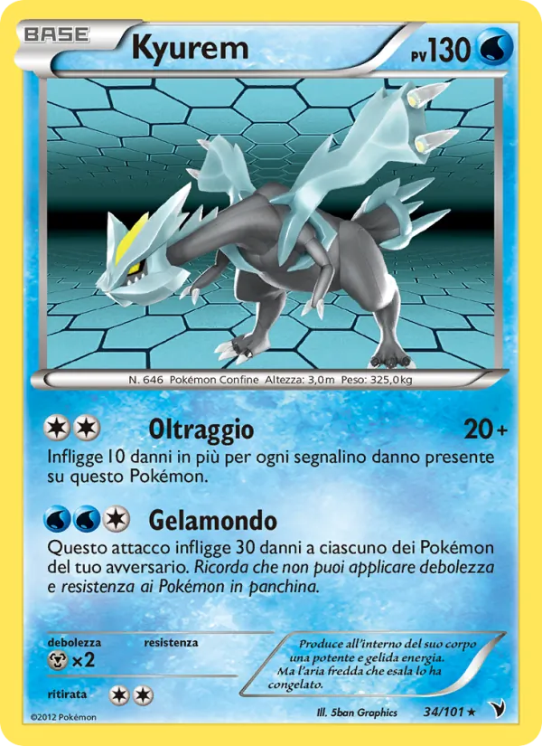 Kyurem (Vittorie Regali #34/101)