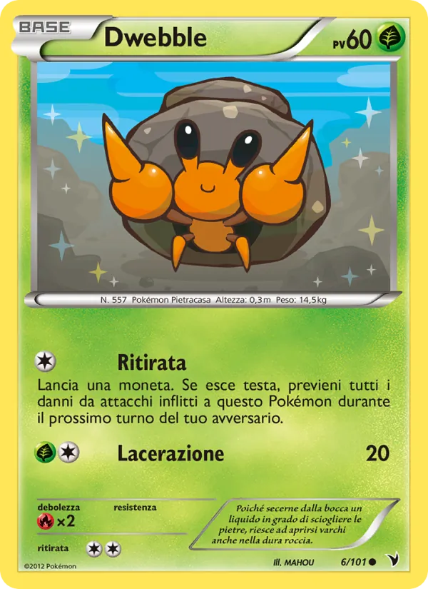 Dwebble (Vittorie Regali #6/101)