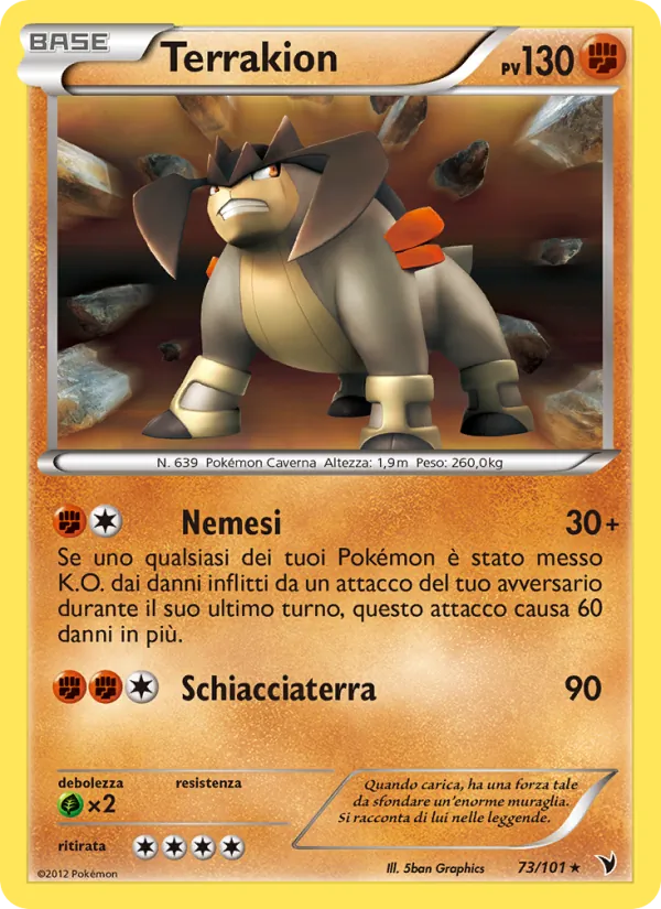 Terrakion (Vittorie Regali #73/101)