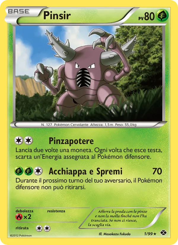 Pinsir (Destini Futuri #1/99)