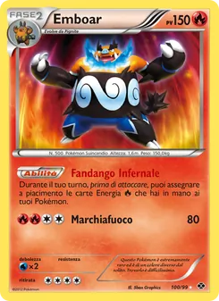 Emboar (Destini Futuri #100/99)