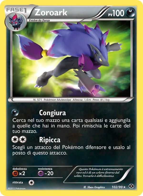 Zoroark (Destini Futuri #102/99)