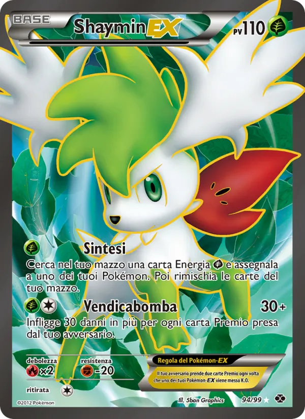 Shaymin-EX (Destini Futuri #94/99)