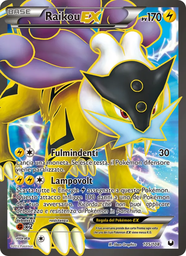 Raikou-EX (Esploratori delle Tenebre #105/108)