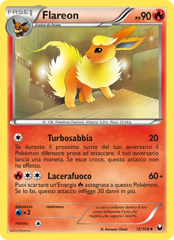 Flareon (Esploratori delle Tenebre #12/108)