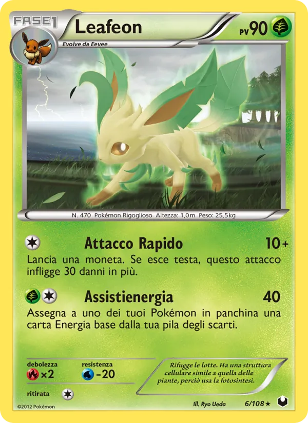 Leafeon (Esploratori delle Tenebre #6/108)