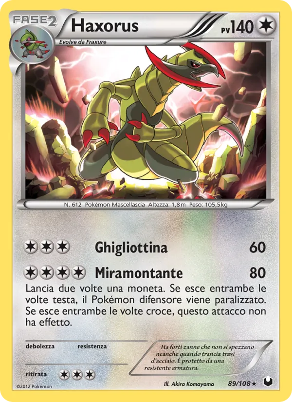 Haxorus (Esploratori delle Tenebre #89/108)