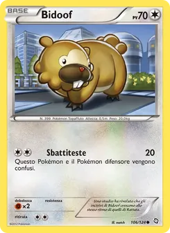 Bidoof (Stirpe dei Draghi #106/124)