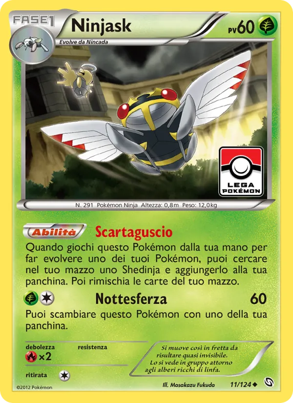 Ninjask (Dragons Exalted #11/124)