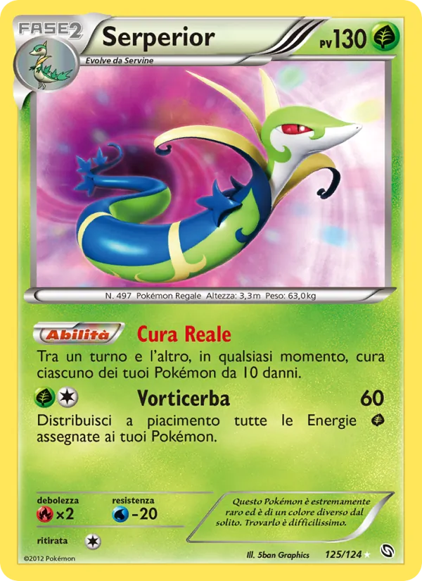 Serperior (Stirpe dei Draghi #125/124)