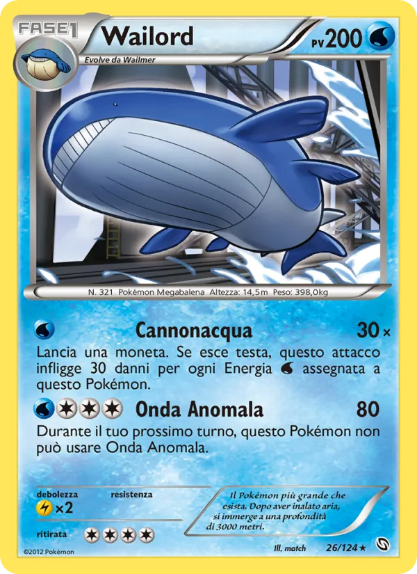 Wailord (Dragons Exalted #26/124)