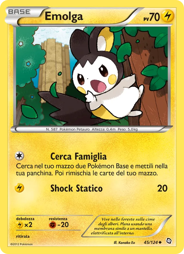 Emolga (Dragons Exalted #45/124)