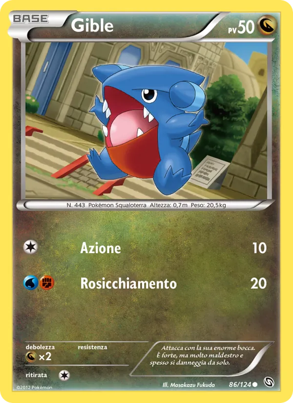 Gible (Dragons Exalted #86/124)