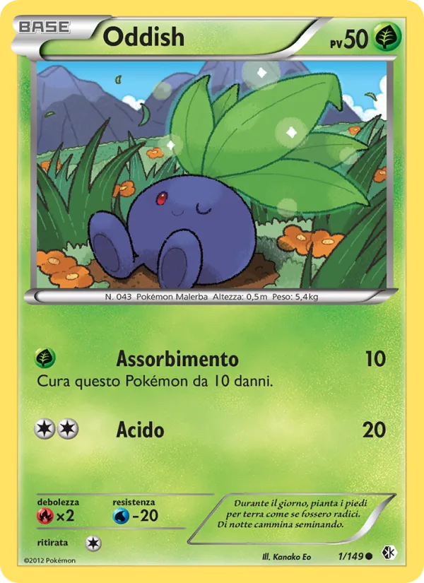 Oddish (Confini Varcati #1/149)