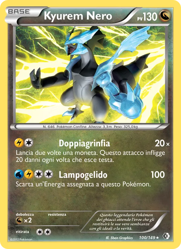 Kyurem Nero (Confini Varcati #100/149)