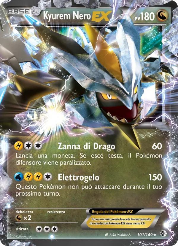 Kyurem Nero-EX (Confini Varcati #101/149)