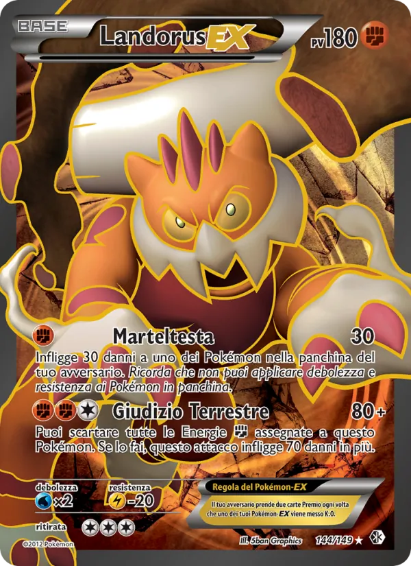 Landorus-EX (Confini Varcati #144/149)