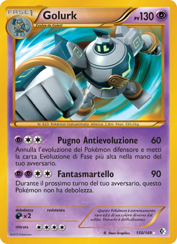 Golurk (Confini Varcati #150/149)