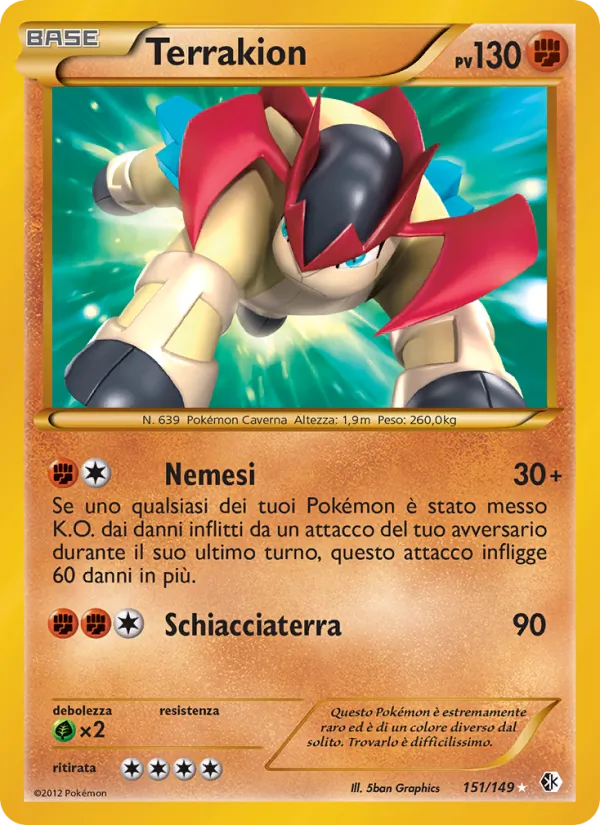 Terrakion (Confini Varcati #151/149)