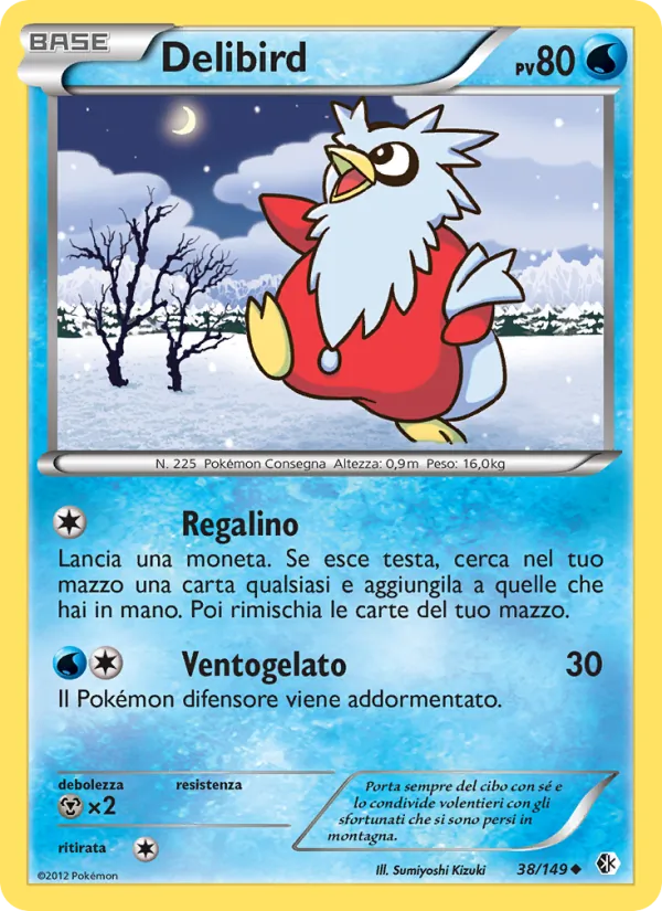 Delibird (Confini Varcati #38/149)