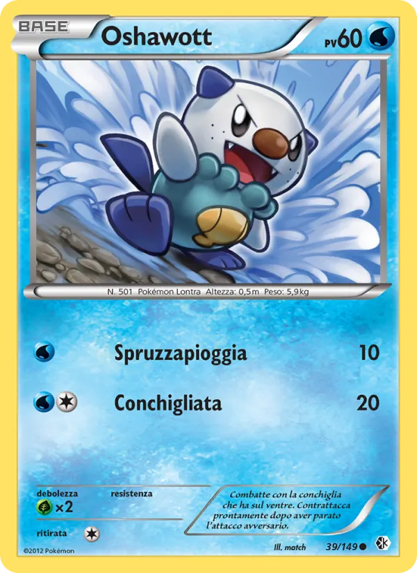 Oshawott (Confini Varcati #39/149)