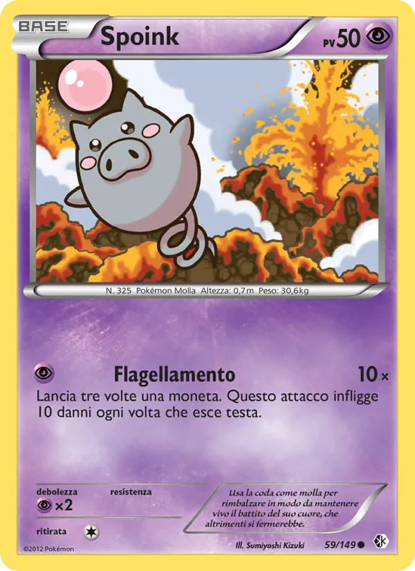 Spoink (Boundaries Crossed #59/149)