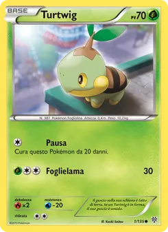 Turtwig (Uragano Plasma #1/135)