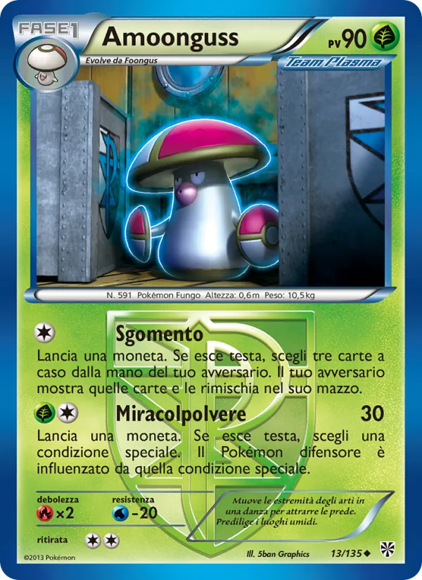 Amoonguss (Uragano Plasma #13/135)