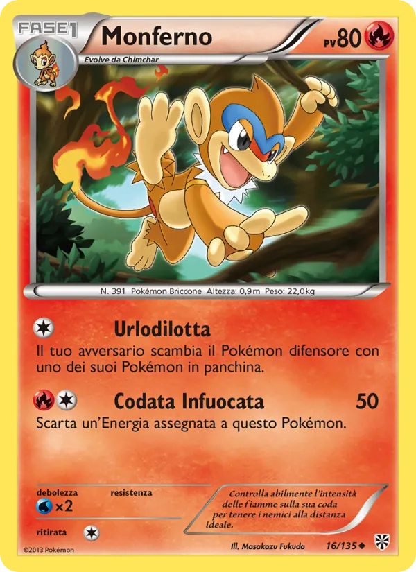 Monferno (Plasma Storm #16/135)
