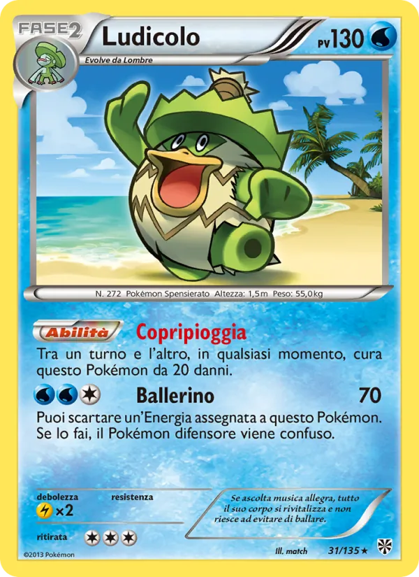 Ludicolo (Uragano Plasma #31/135)