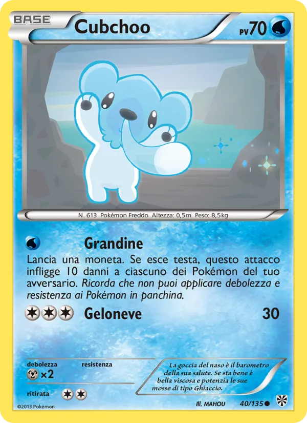 Cubchoo (Uragano Plasma #40/135)